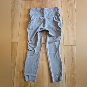 LKNEW Lululemon Fast and Free HR 25" Pocket Leggings Rhino Gray Sz 12
